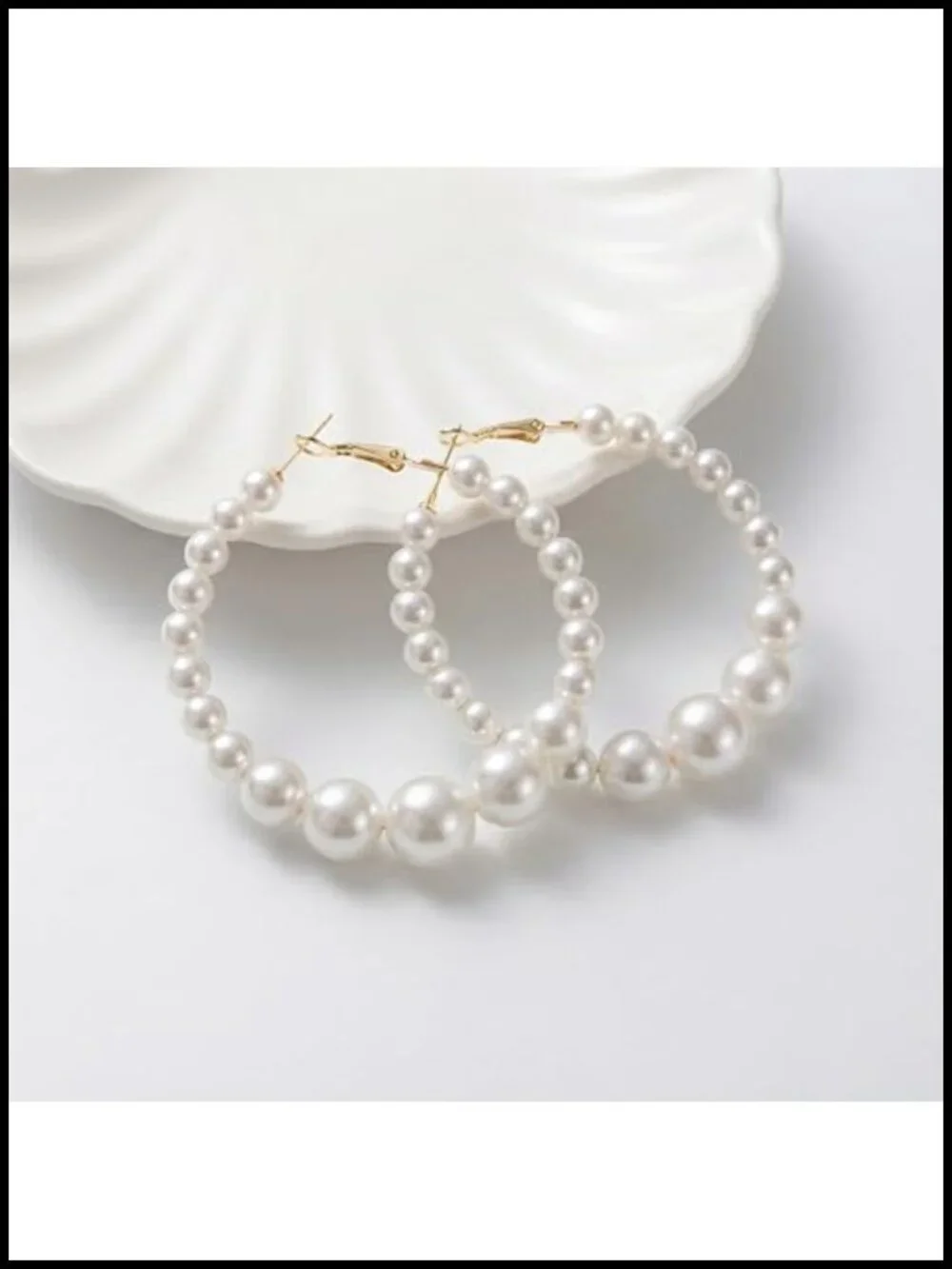 Hypoallergenic Stainless Steel Large Hoop Earrings Set for Women - Lightweight